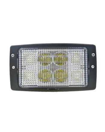 ЛЕД Диоден Халоген LED Фар -3200lm 18x10cm 40W PRO Koмбайн Трактор