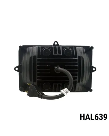 ЛЕД Диоден Халоген LED Фар - 5100lm 16.5cm 60W PRO - Късa/Дълга Светлина - John Deere Странично захващане