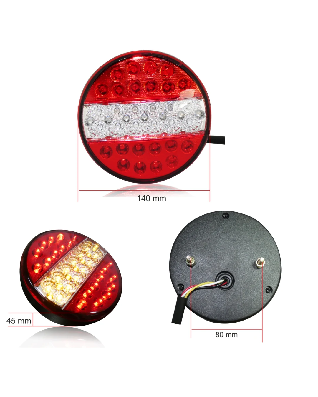 LED Диоден стоп тип хамбургер 12V 24V Волта бус камион ТИР ремарке