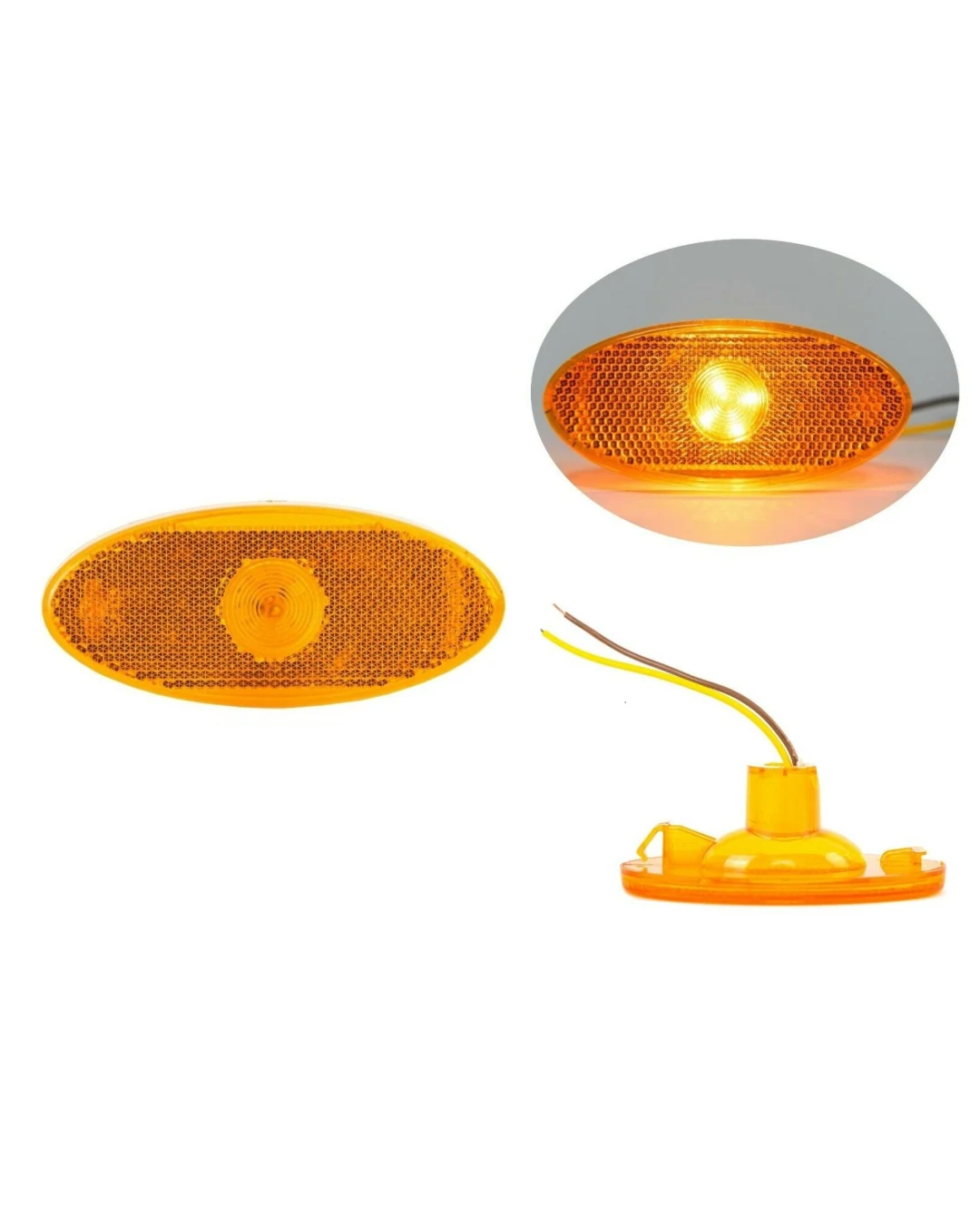 LED Габарит Оранжев 12V за Renault Master Mk3 Opel Movano Mk2 2010+