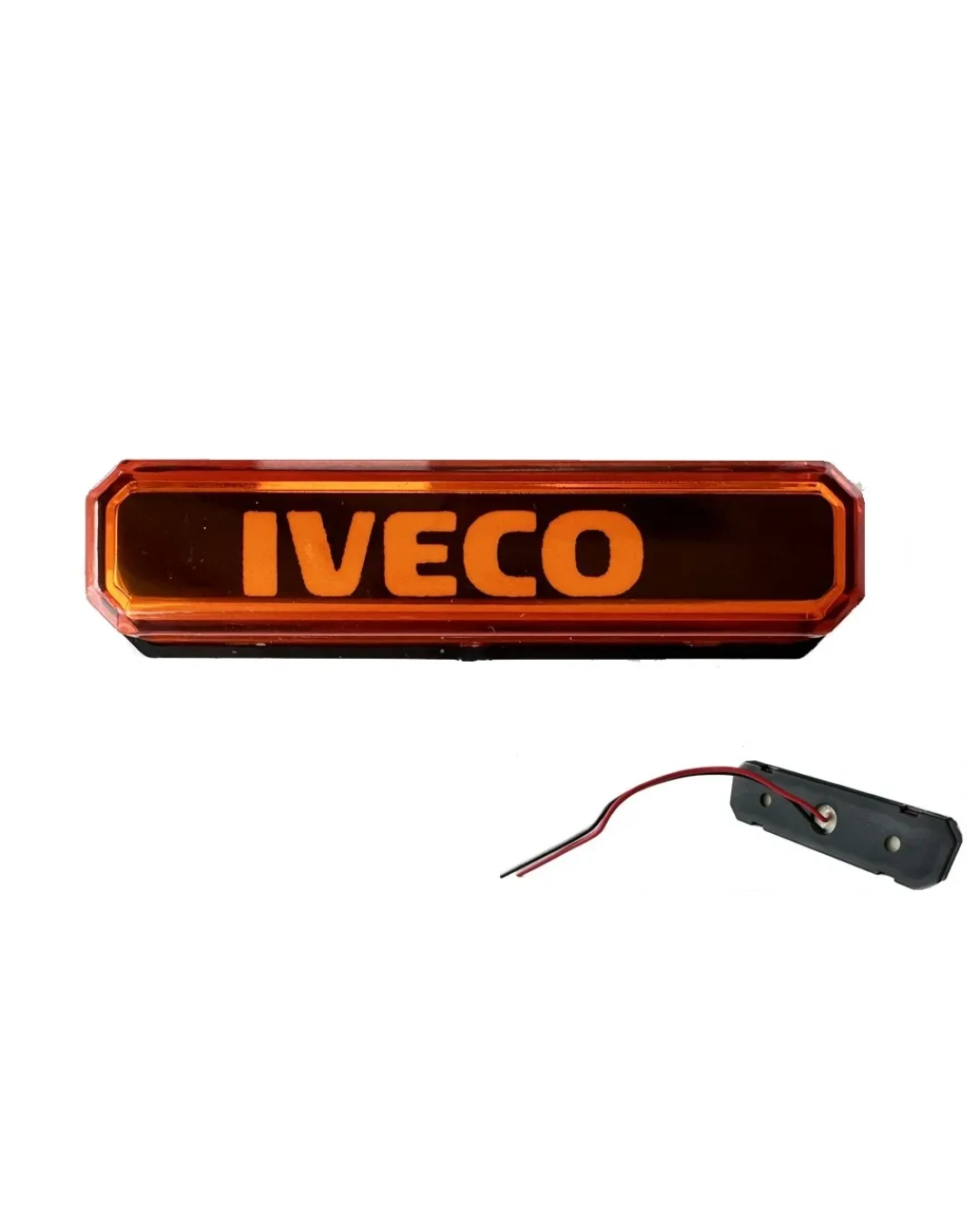 LED габарит оранжева светлина с надпис – 12V/24V