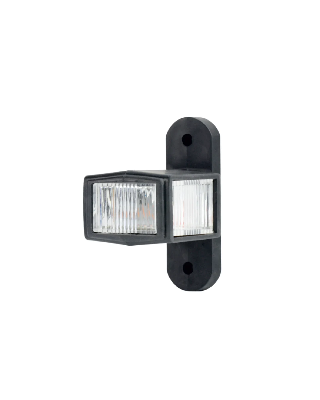 LED Габаритна светлина тип рогче с 3 позиции - Жълт Бял Червен 6 диода 12V-24V