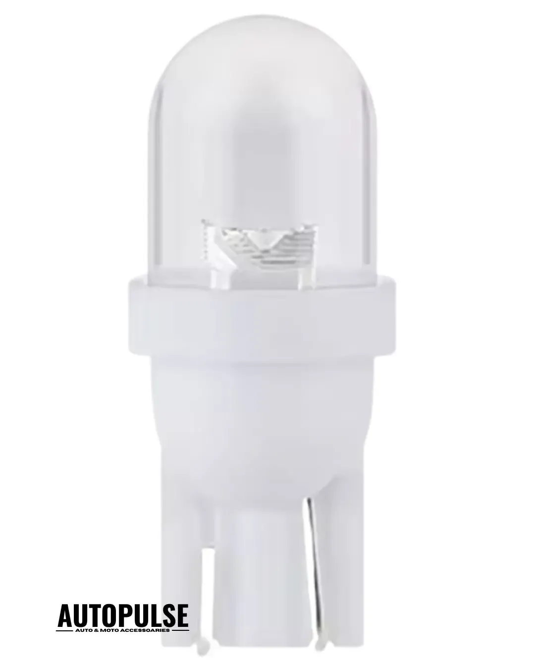 LED Крушка T10 W5W за табло и габарит 12V (Бяла)