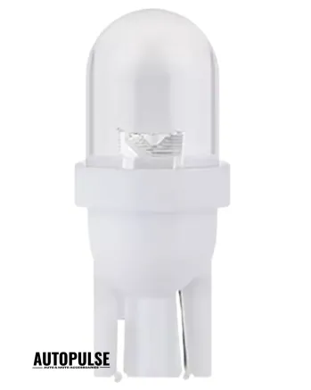 LED Крушка T10 W5W за табло и габарит 12V (Бяла)