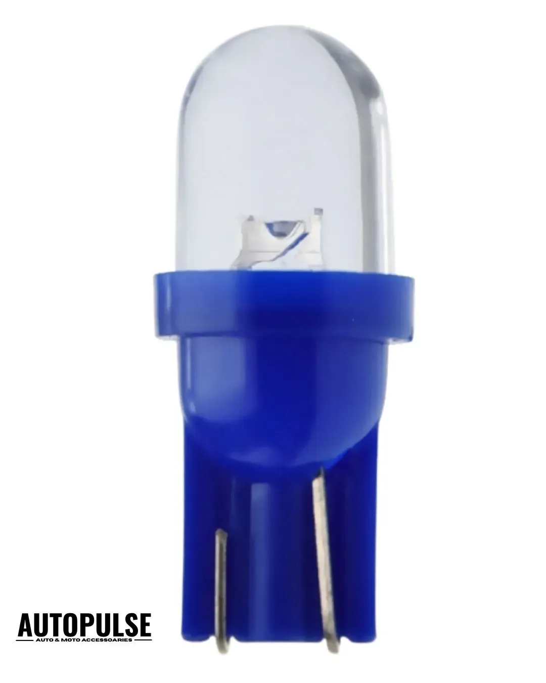 LED Крушка T10 W5W за табло и габарит 12V (Синя)