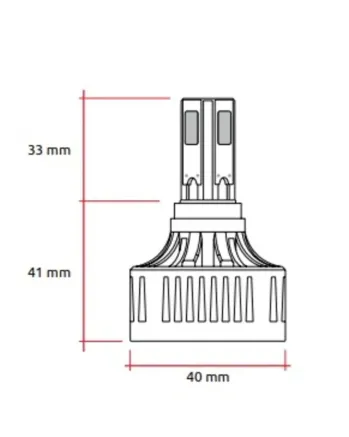 LED крушка за фар RACETECH 12V 32W