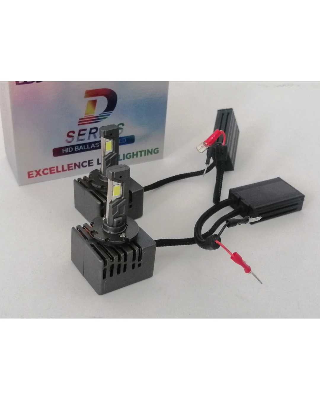 LED крушки ксенон директна замяна без баласт 12V, D1R, D1S, D2R, D2S, D3R, D3S, D4R, D4S, кутия 2бр.