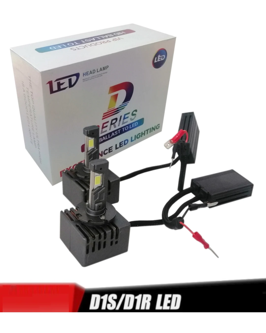 LED крушки ксенон директна замяна без баласт 12V, D1R, D1S, D2R, D2S, D3R, D3S, D4R, D4S, кутия 2бр.