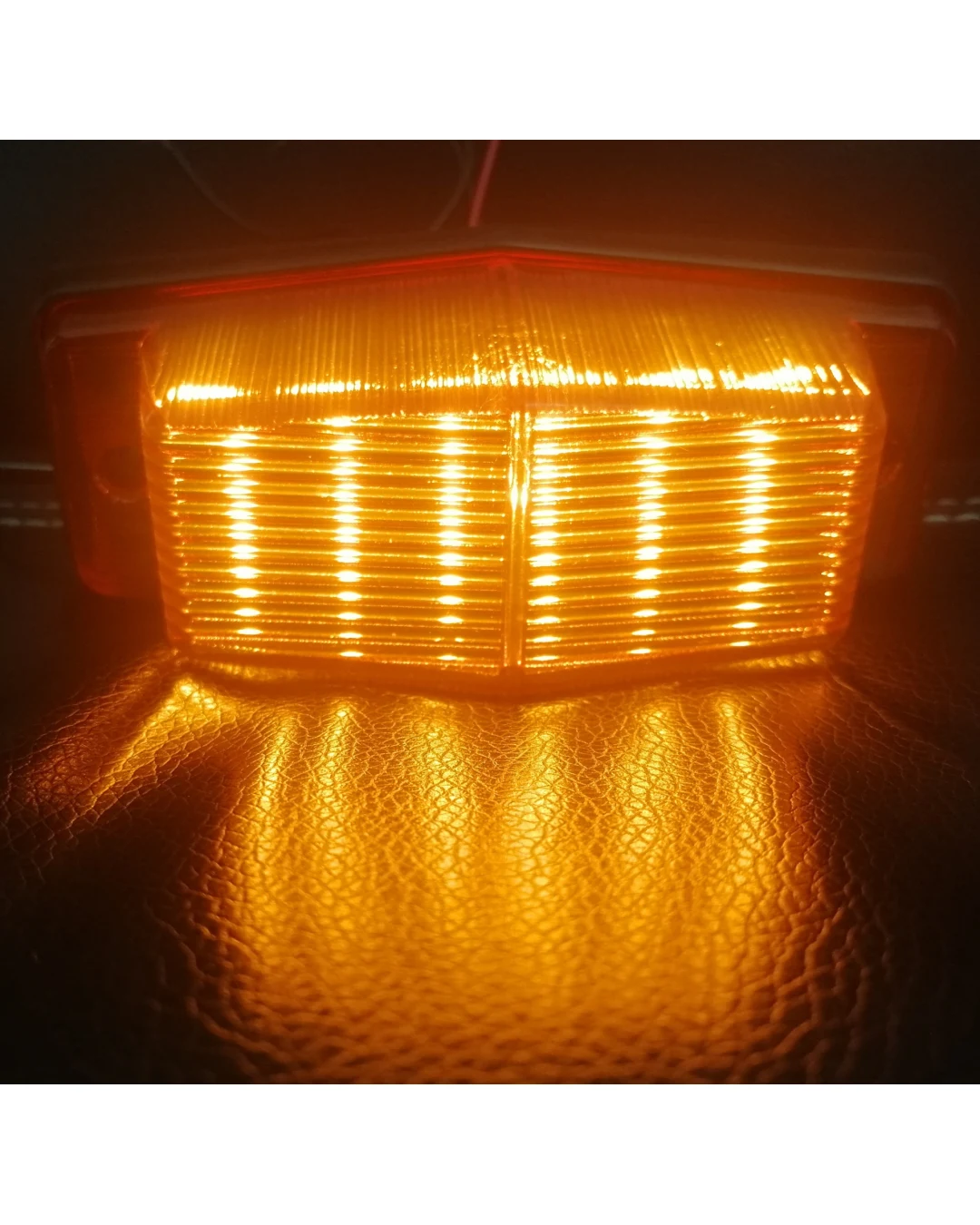 LED Лед Диоден Габарит Маркер Мигач 130мм 12V - 24V за Камион Трактор Багер Селскостопански Машини и Др.