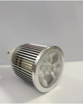 LED ЛЕД Диодна Крушка Тип Луничка HY-GU10-5S5A Топло Бяла Светлина 3000-3500K 12V