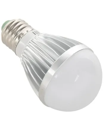 LED ЛЕД Диодна Крушка YH-E27-Q5-7W Топло Бяла Светлина 3000-3500K 220V