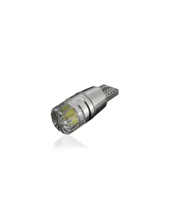 LED Лед Диоднa Крушкa За Габарит, Т10 W5W, COB 8-Core, 12V , Canbus - Error free , Без грешки, Бяла и Синя Светлина