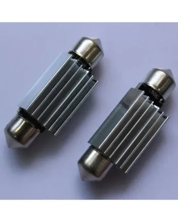 LED Лед Диодни Крушки, 2/3/4 SMD 5050 , 31мм, 36мм, 39мм, 41мм, 12V, Бяла Светлина, Canbus, Error Free, Bez Грешки