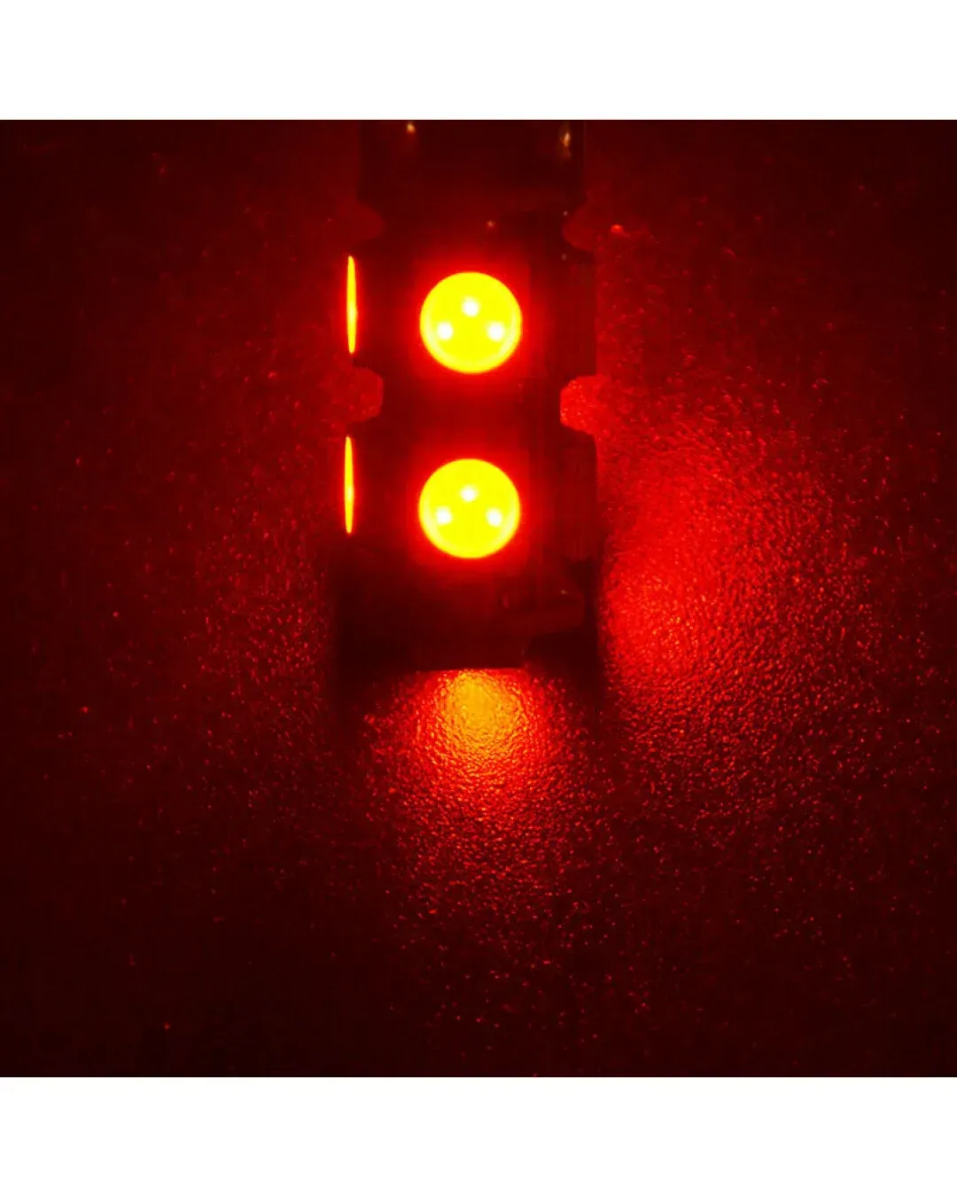 LED Лед Диодни Крушки За Габарит, Т10-5050 W5W, 9 SMD, 12V, Червена