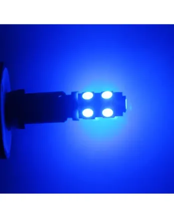 LED Лед Диодни Крушки За Габарит, Т10-5050 W5W, 9 SMD, 12V, Синя