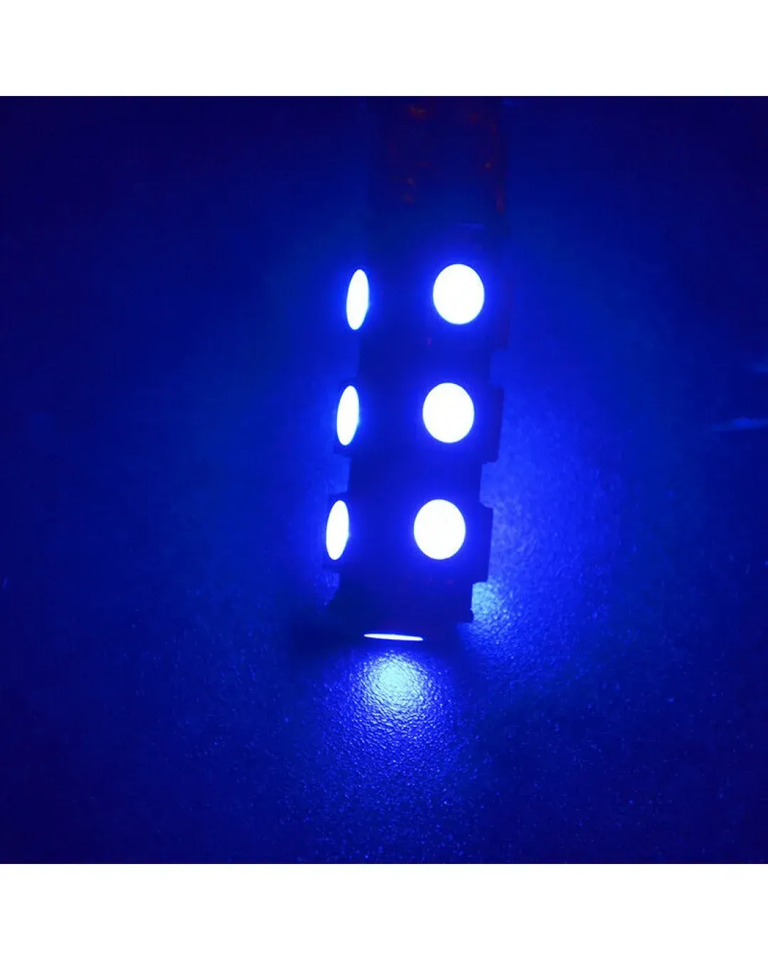 LED Лед Диодни Крушки За Габарит, Т10 W5W, 13 SMD, 12V, Синя, Canbus - Error free , Без грешки