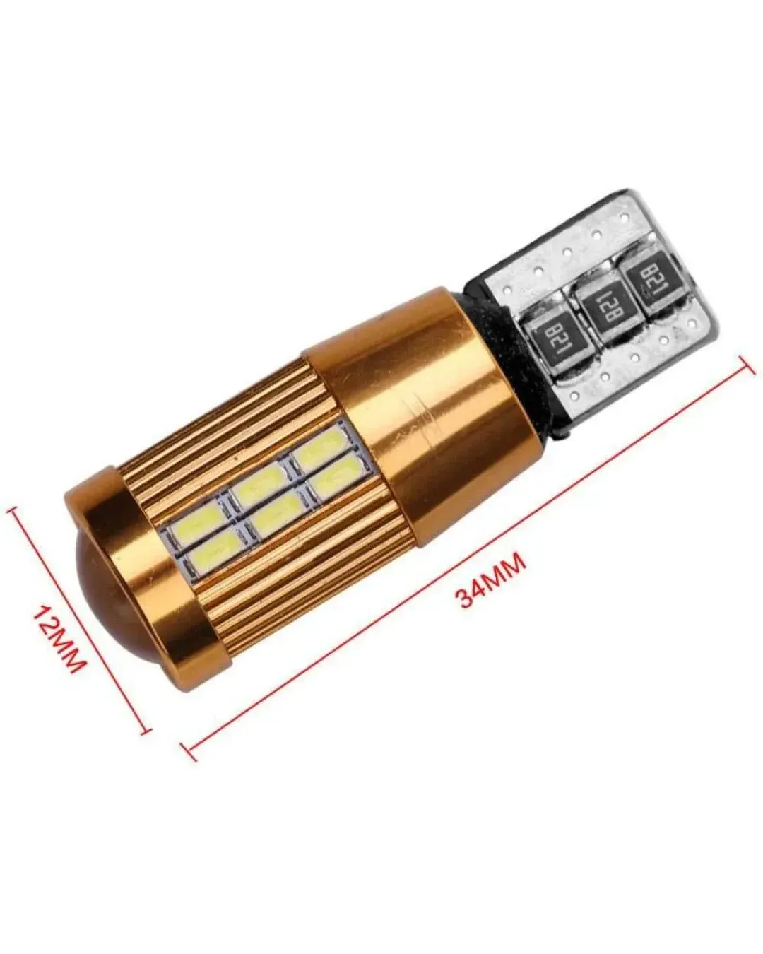 LED Лед Диодни Крушки За Габарит, Т10 W5W 194 168, 30 SMD, 12V, Бяла Светлина, Canbus - Error free , Без грешки