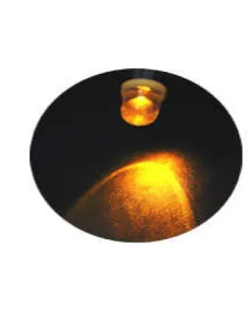 LED Лед Диодни Крушки За Табло, Габарит, Т10 W5W, 1X LED, 12V, Оранжева