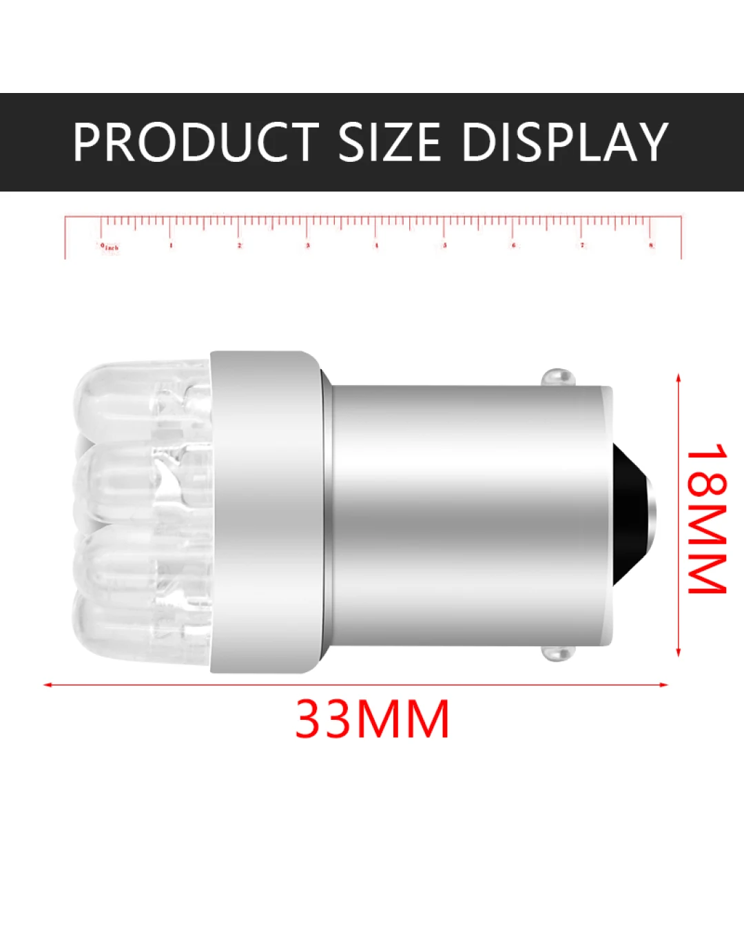 LED Лед Крушки, Mигач, Стоп, Габарит, Халоген, 9 LED, 1156 BA15S ,12V, Бяла, Оранжева, Червена