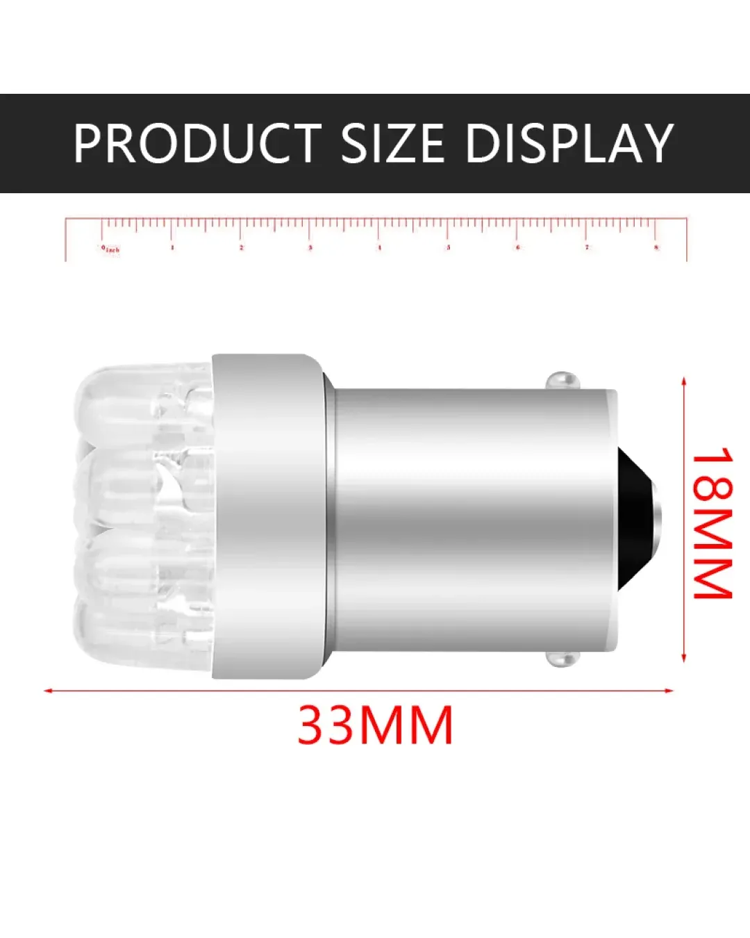LED Лед Крушки, Mигач, Стоп, Габарит, Халоген, 9 LED, 1156 BA15S ,12V, Бяла, Оранжева, Червена