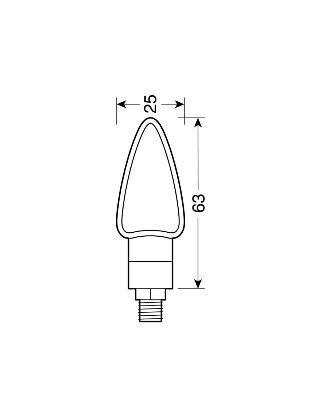 LED мигачи AROW2 BLACK – 90114