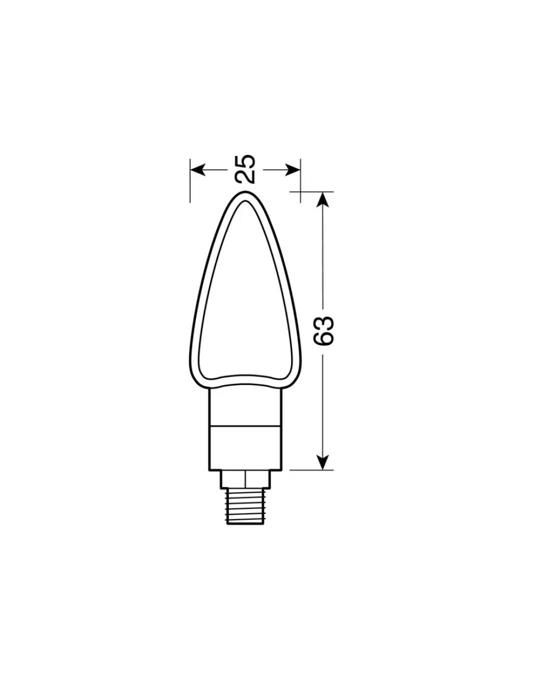 LED мигачи AROW2 CARBON – 90115