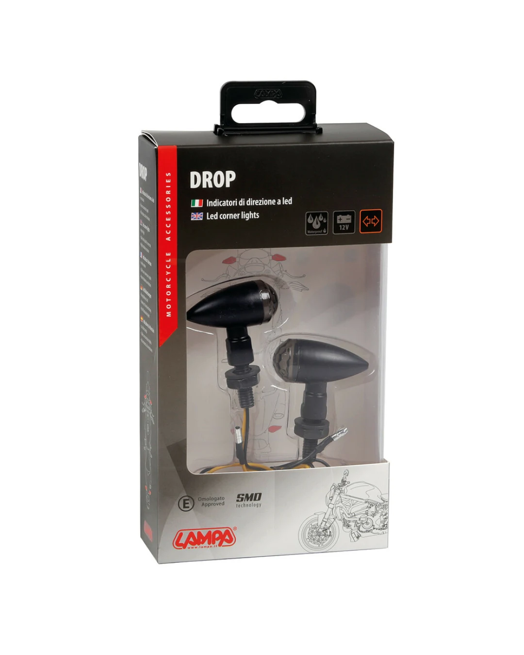 LED мигачи DROP BLACK - 90482