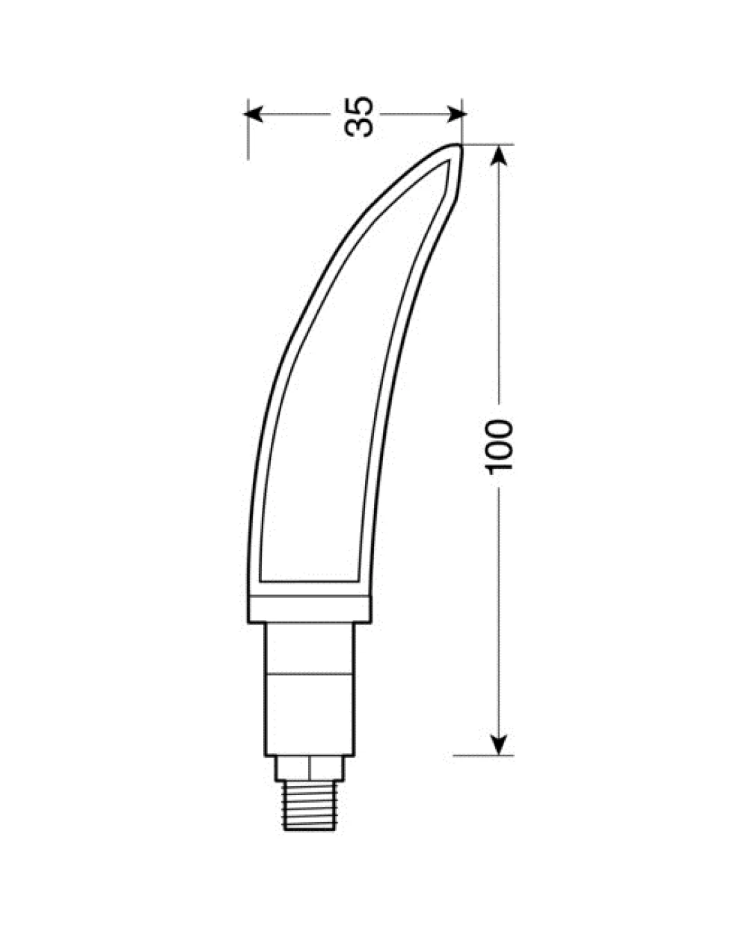 LED мигачи KATANA CARBON – 90075