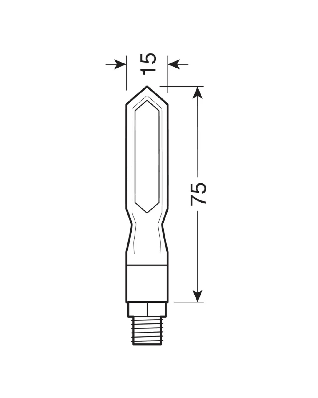 LED мигачи Piercer SQ - 90479