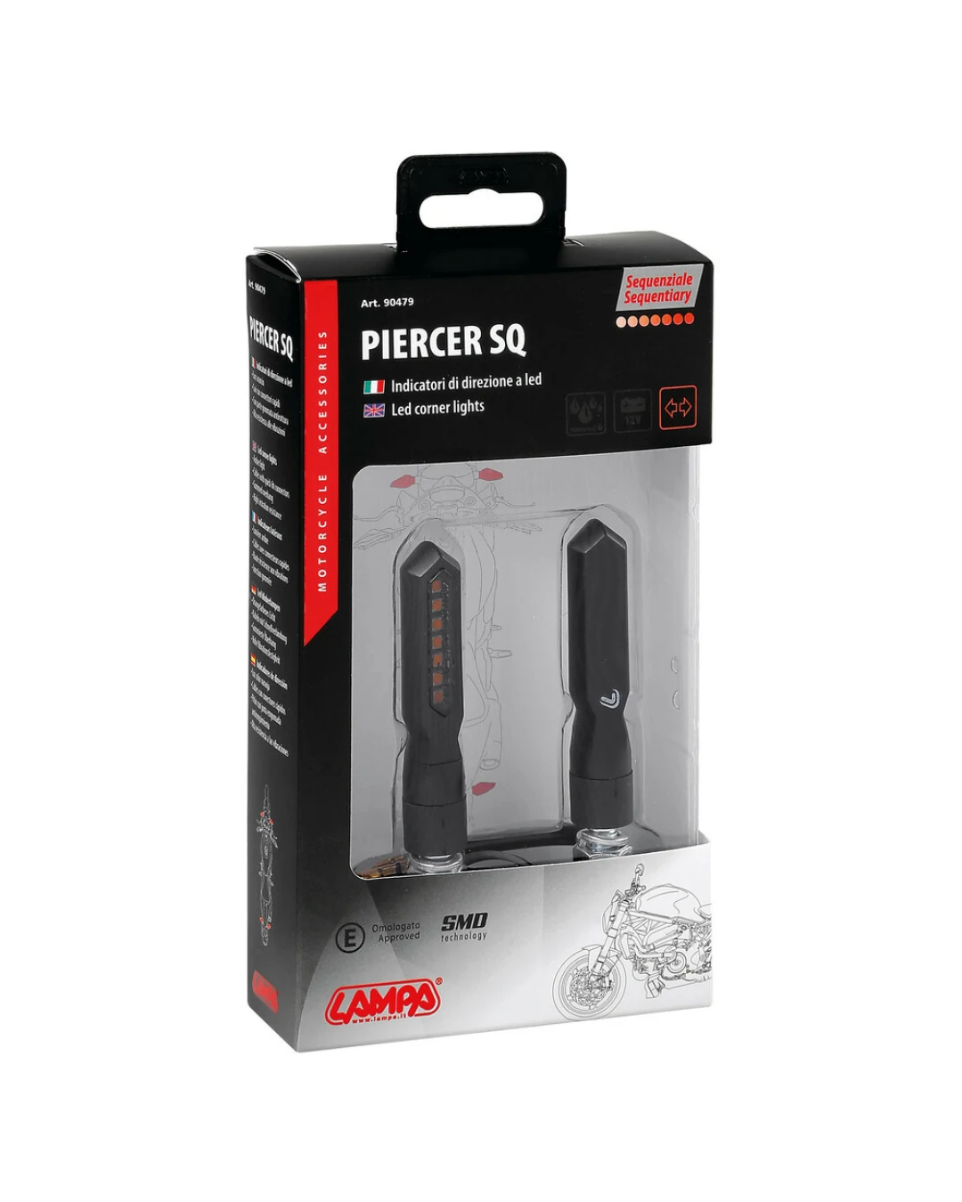 LED мигачи Piercer SQ - 90479