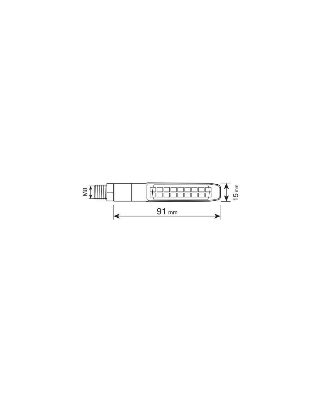 LED мигачи Victory Rear 91623