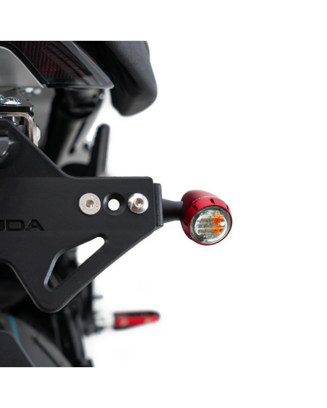 LED мото мигачи BARRACUDA S-LED 3 B-LUX RED