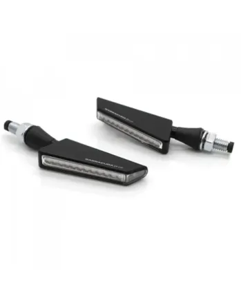 LED мото мигачи BARRACUDA SQ-LED B-LUX BLACK