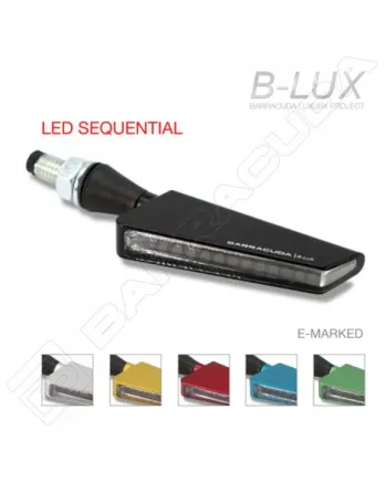 LED мото мигачи BARRACUDA SQ-LED B-LUX GREEN