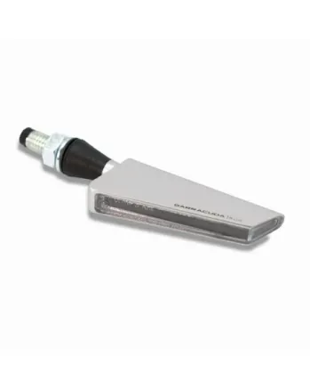 LED мото мигачи BARRACUDA SQ-LED B-LUX SILVER