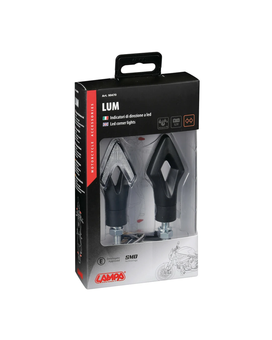LED мото мигачи LUM 90470