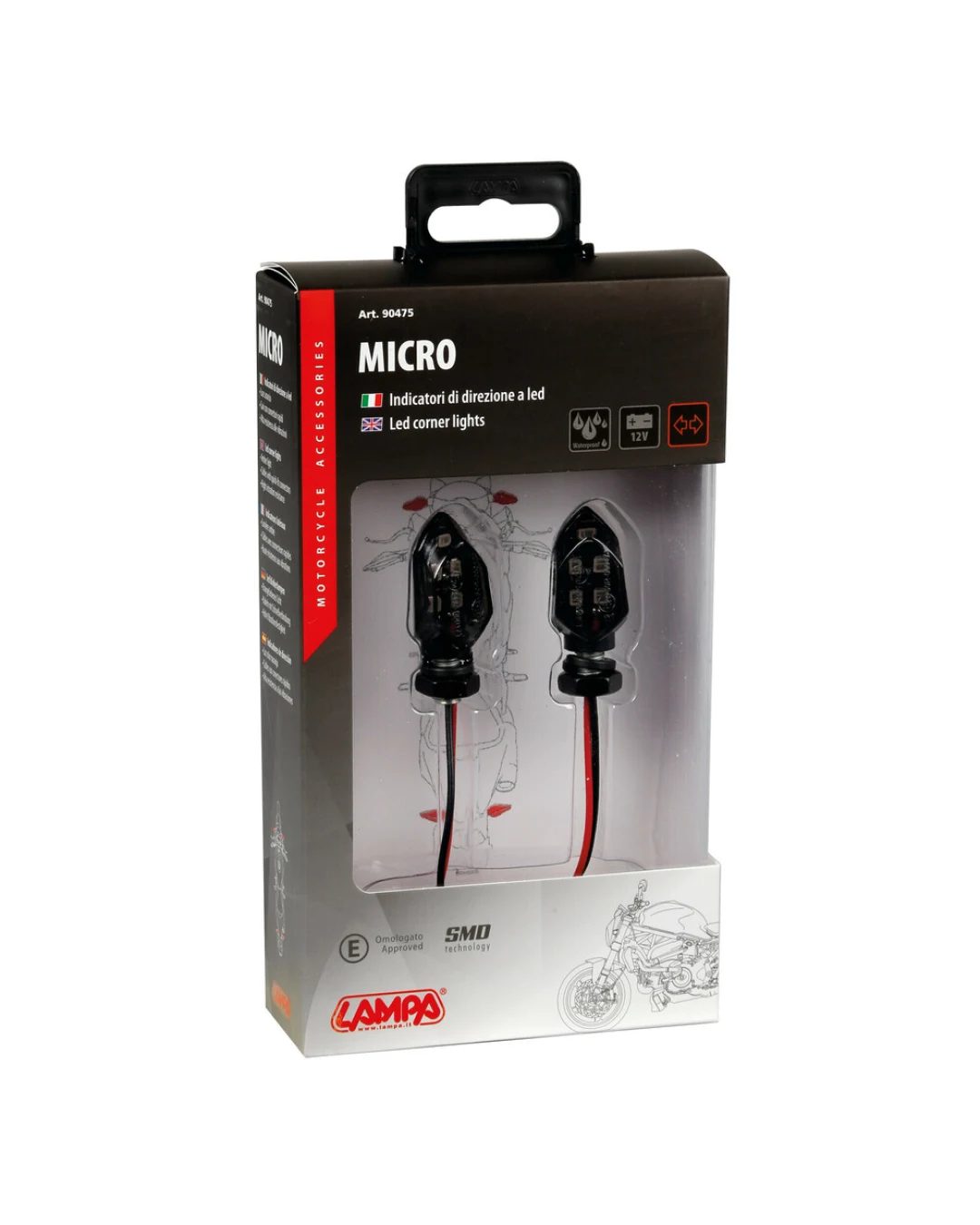 LED мото мигачи MICRO 90475