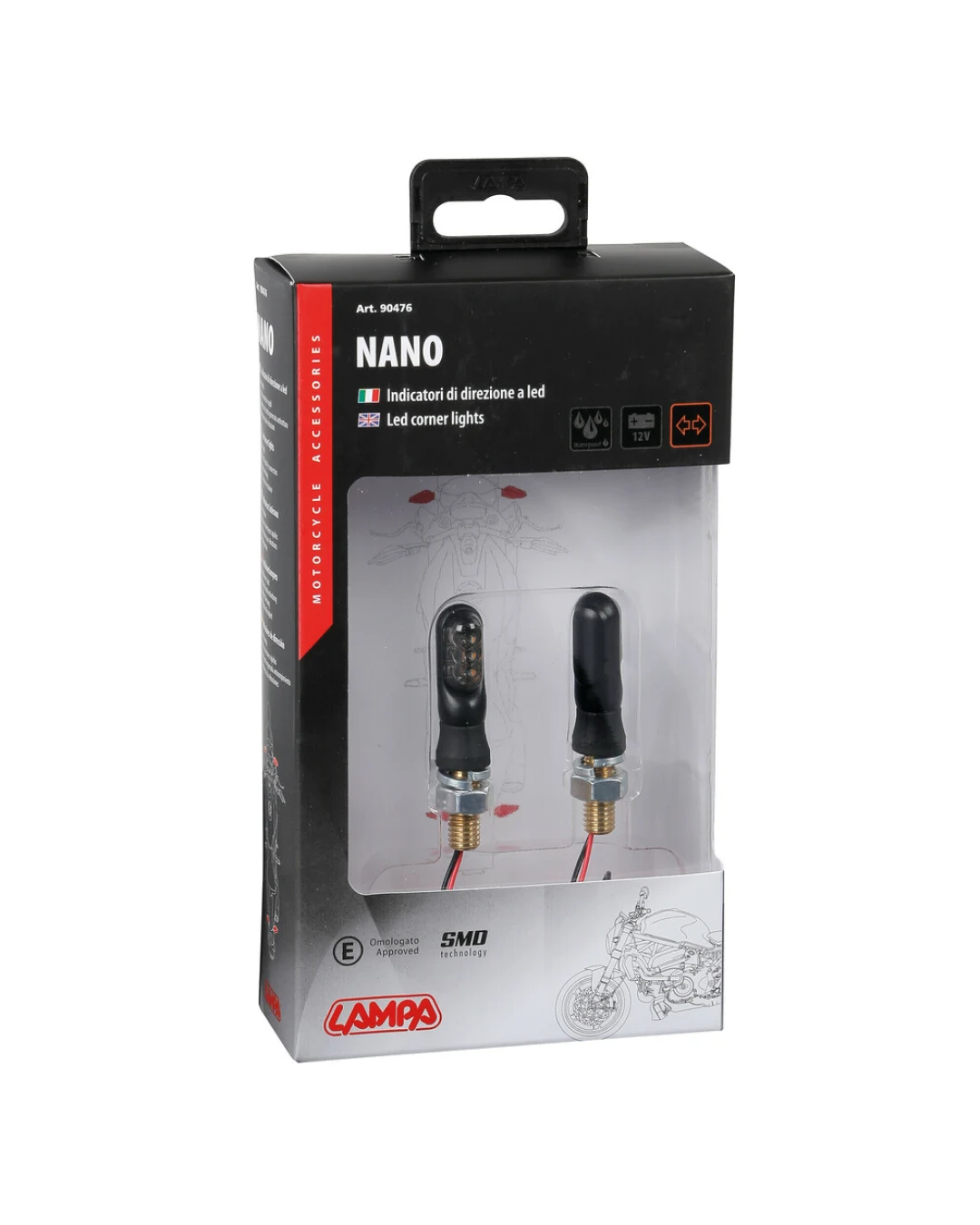 LED мото мигачи NANO 90476