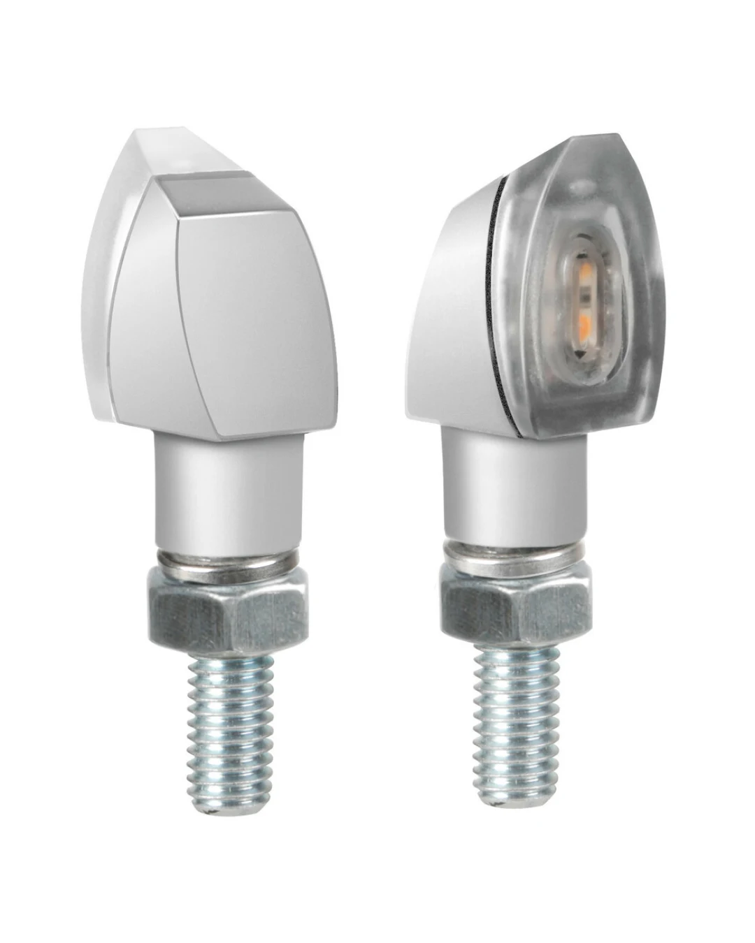 LED мото мигачи VOLT SILVER 90505