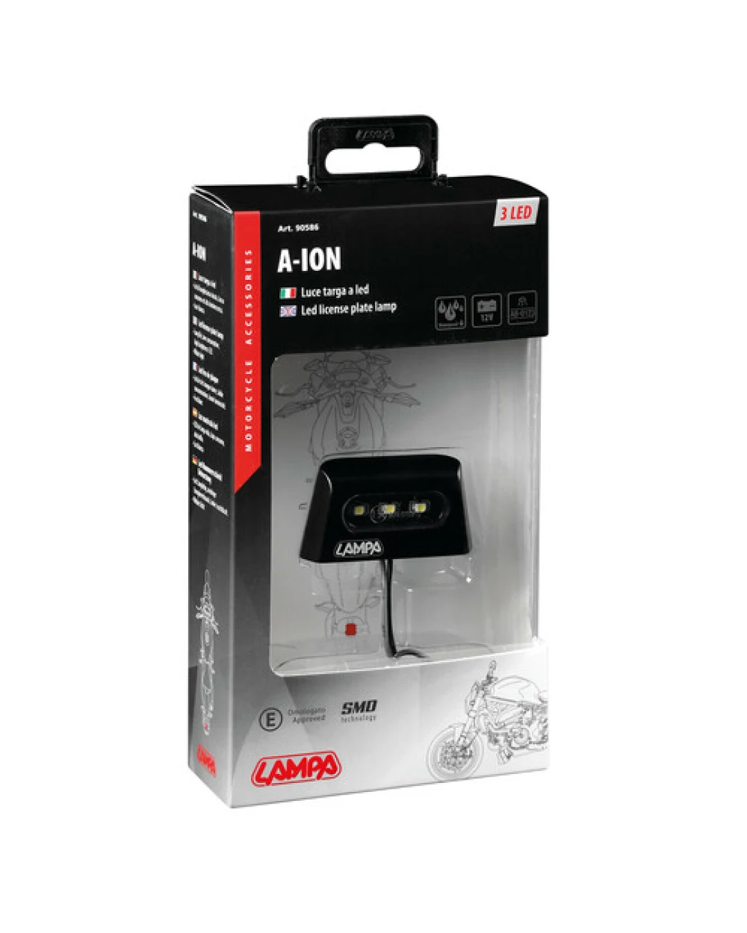 LED-Осветител за номер  A-ion 90586