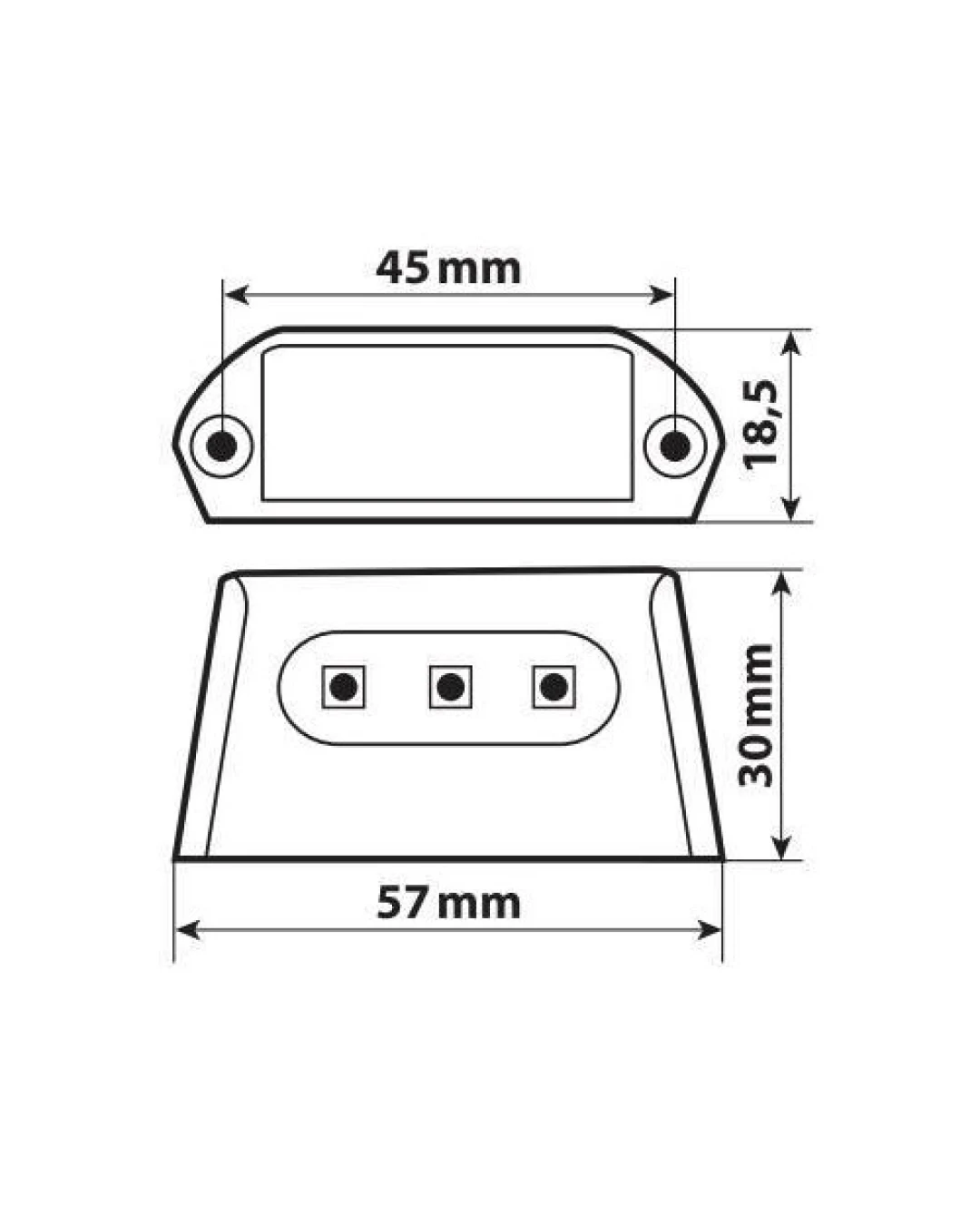 LED-Осветител за номер A-ion 90586