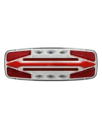 LED Стоп с 5 функции за ремарке / камион - Neon Габарит, Стоп, Динамичен Мигач, Заден ход и Мъгла, 12V-24V