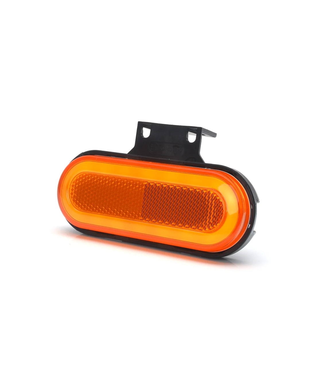 LED Светодиоден Габарит, Мигач, със Стойка, Маркер, Оранжев, Вграден Рефлектор, Е-Mark, Ефект Неон, Водоустойчив, 12V-24V