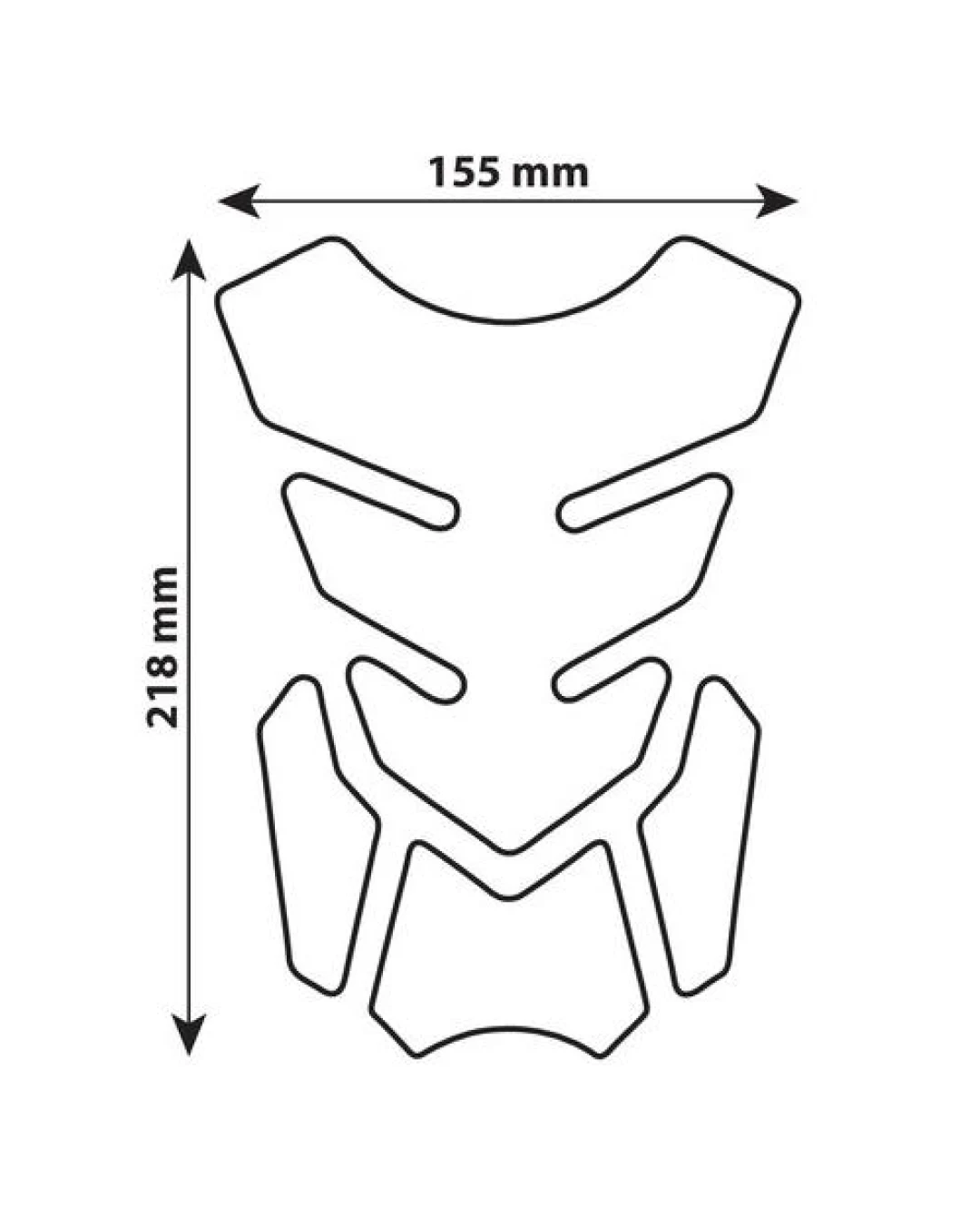 Лепенка за резервоар Pro-Tank X2 90510
