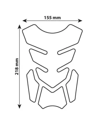 Лепенка за резервоар Pro-Tank X2 90510