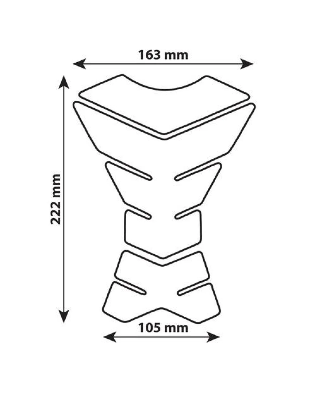 Лепенка за резервоар Pro-Tank X3 90512