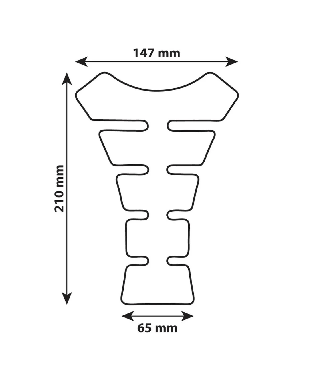 Лепенка за резервоар Pro-Tank X4 90514