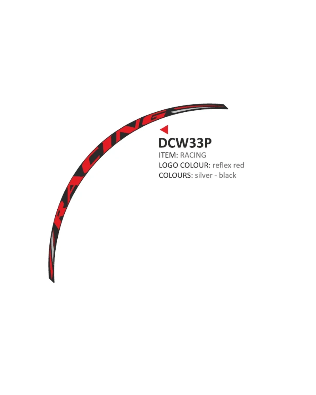 Лепенки за джанти 3M DCW33P/PR3271