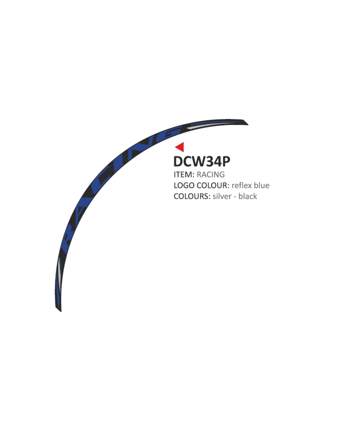 Лепенки за джанти 3M DCW34P/PR3269