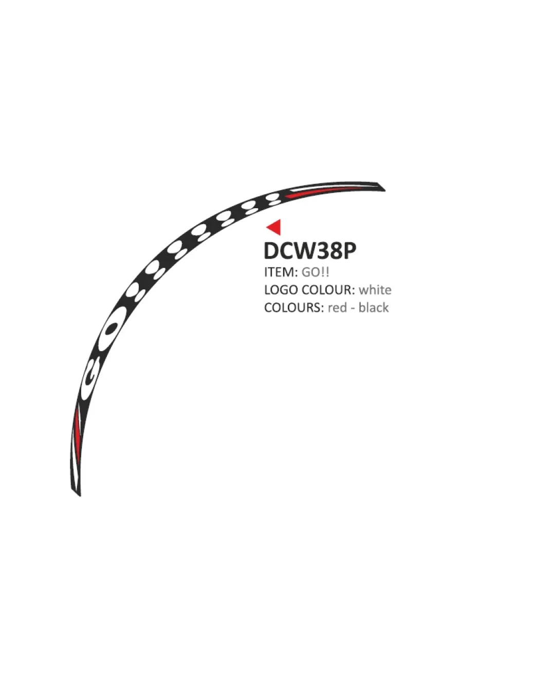 Лепенки за джанти 3M DCW38P/PR3275